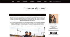 Desktop Screenshot of francescatan.com